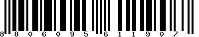 EAN-13 : 8806095611907