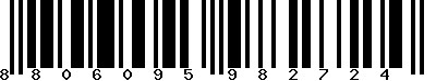 EAN-13 : 8806095982724 EAN-13 : 8806095982724