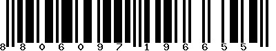EAN-13 : 8806097196655