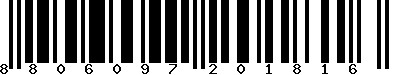EAN-13 : 8806097201816