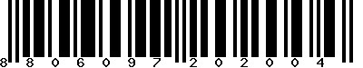 EAN-13 : 8806097202004