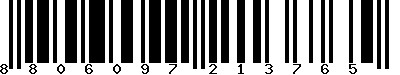 EAN-13 : 8806097213765 EAN-13 : 8806097213765