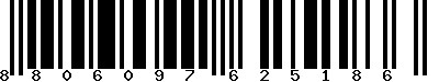 EAN-13 : 8806097625186 EAN-13 : 8806097625186
