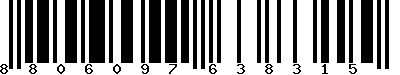 EAN-13 : 8806097638315