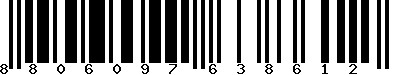 EAN-13 : 8806097638612