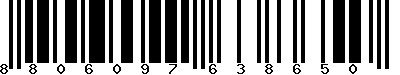EAN-13 : 8806097638650