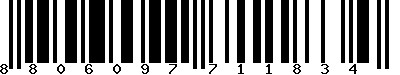 EAN-13 : 8806097711834