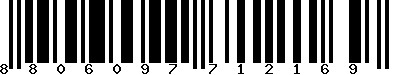 EAN-13 : 8806097712169 EAN-13 : 8806097712169