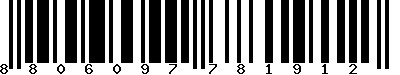 EAN-13 : 8806097781912
