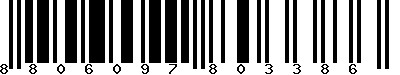 EAN-13 : 8806097803386