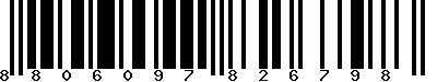 EAN-13 : 8806097826798