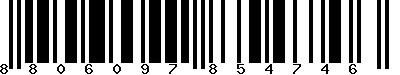 EAN-13 : 8806097854746