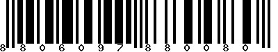 EAN-13 : 8806097880080