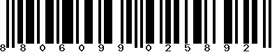 EAN-13 : 8806099025892